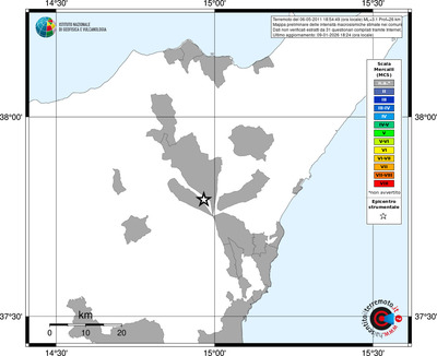 Mappa MCS - territori comuni