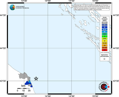 Mappa EMS - territori comuni
