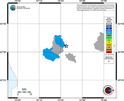 Mappa MCS - territori comuni