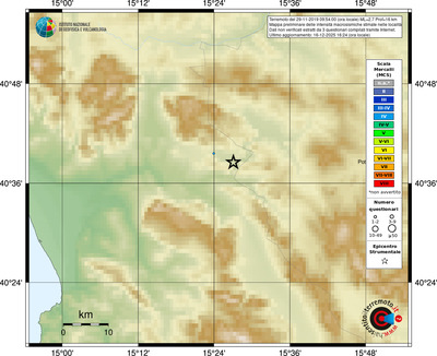 Mappa MCS - località
