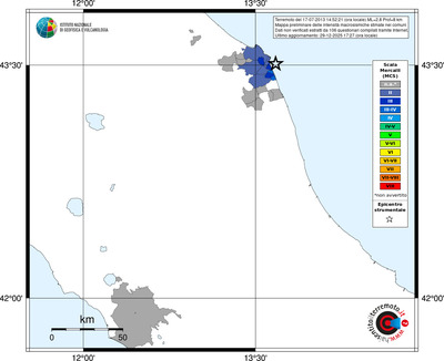 Mappa MCS - territori comuni