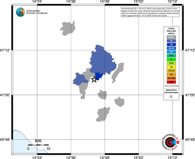 Mappa MCS - territori comuni