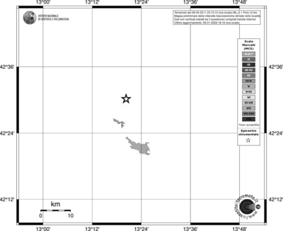Mappa MCS - territori località