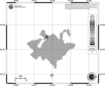 Mappa MCS - territori comuni