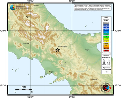 Mappa EMS - località