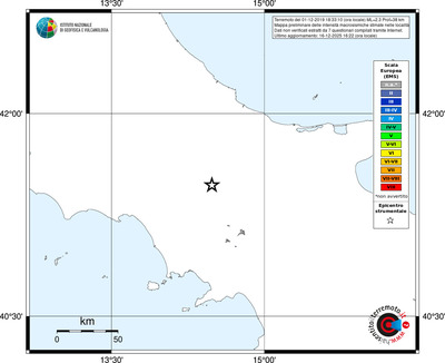 Mappa EMS - territori località