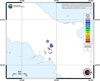 Mappa MCS - territori comuni