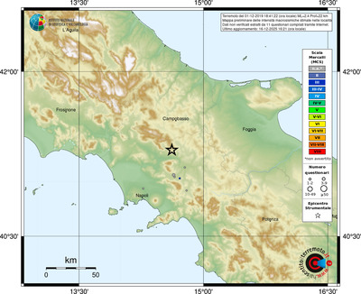 Mappa MCS - località
