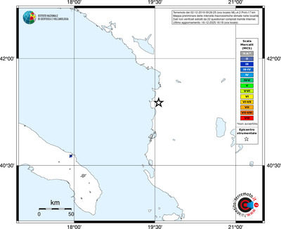 Mappa MCS - territori località