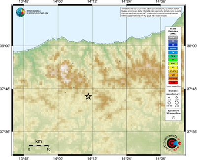 Mappa EMS - località