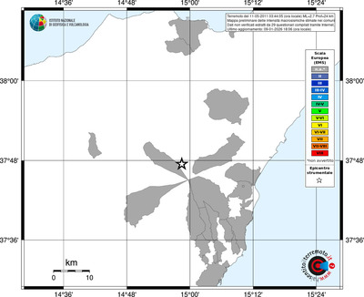 Mappa EMS - territori comuni