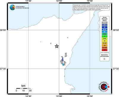 Mappa MCS - territori località