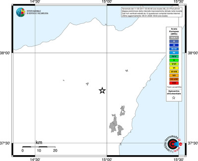 Mappa EMS - territori località