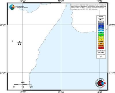 Mappa MCS - territori località
