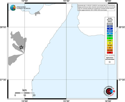 Mappa MCS - territori comuni