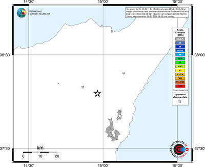 Mappa EMS - territori località
