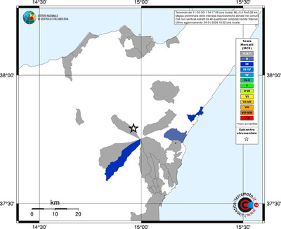 Mappa MCS - territori comuni