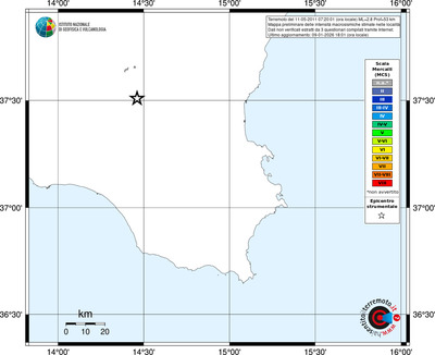 Mappa MCS - territori località