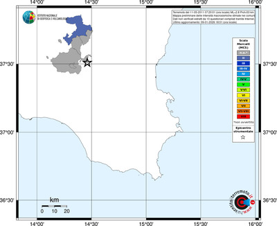 Mappa MCS - territori comuni
