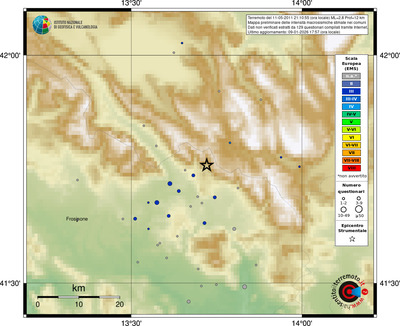 Mappa EMS - comuni