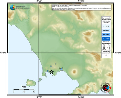Mappa comuni con almeno 3 questionari