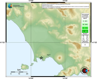 Mappa comuni con almeno 3 questionari