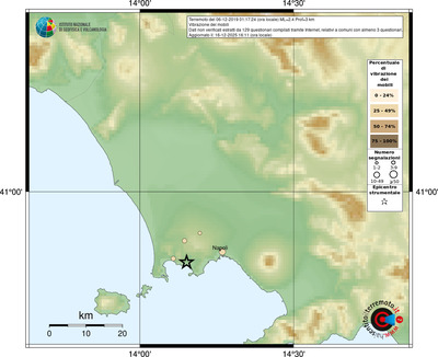 Mappa comuni con almeno 3 questionari