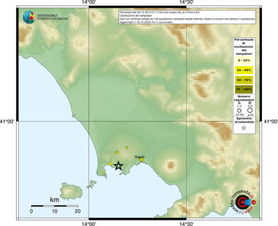 Mappa comuni con almeno 3 questionari
