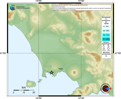 Mappa comuni con almeno 3 questionari