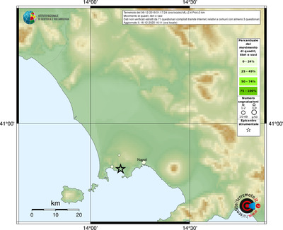 Mappa comuni con almeno 3 questionari