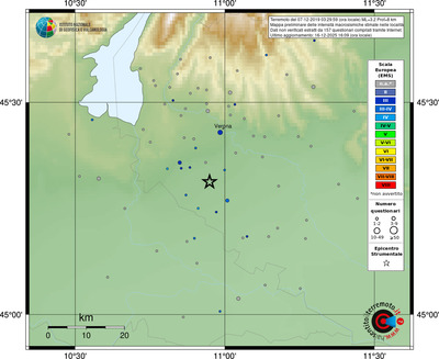 Mappa EMS - località
