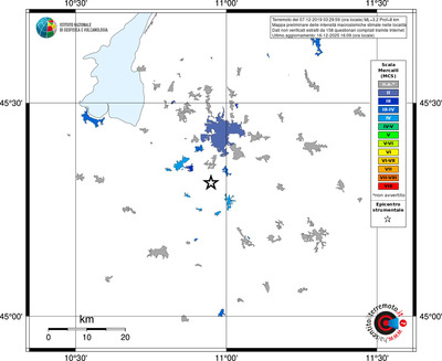 Mappa MCS - territori località