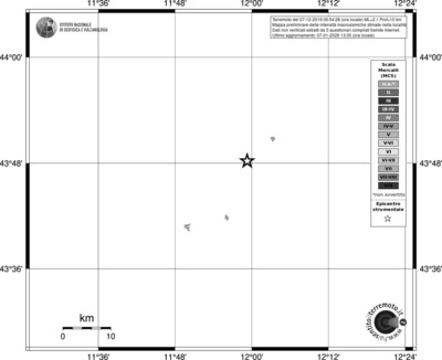 Mappa MCS - territori località