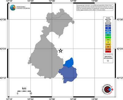 Mappa MCS - territori comuni