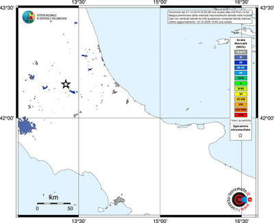 Mappa MCS - territori località