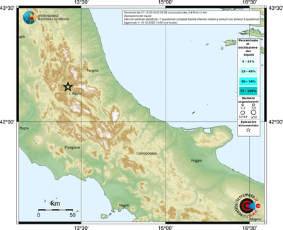 Mappa comuni con almeno 3 questionari