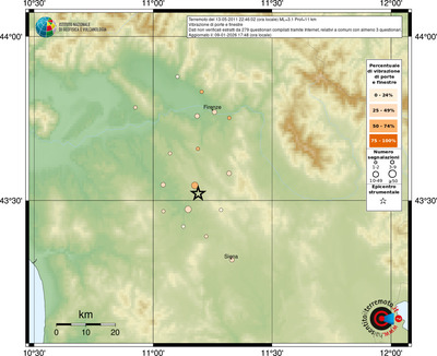 Mappa comuni con almeno 3 questionari