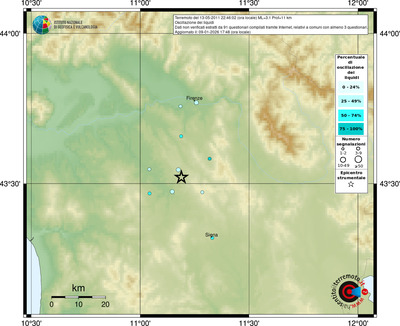 Mappa comuni con almeno 3 questionari