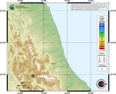 Mappa EMS - località
