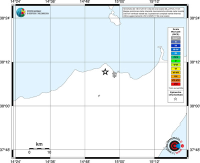 Mappa MCS - territori località