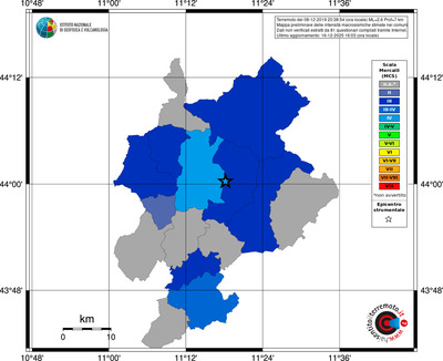 Mappa MCS - territori comuni