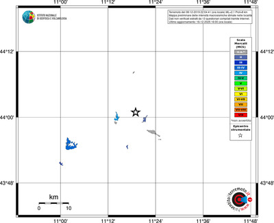 Mappa MCS - territori località