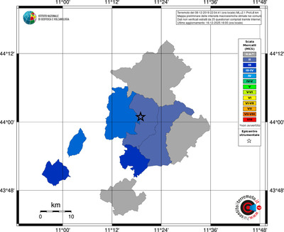 Mappa MCS - territori comuni