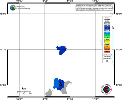 Mappa MCS - territori comuni