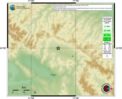 Mappa comuni con almeno 3 questionari