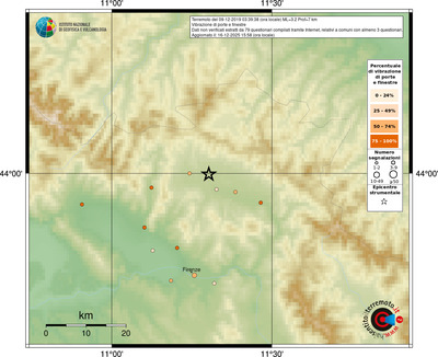 Mappa comuni con almeno 3 questionari