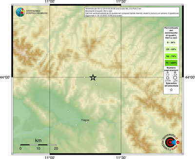 Mappa comuni con almeno 3 questionari