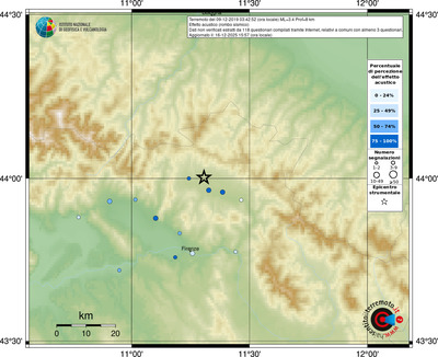 Mappa comuni con almeno 3 questionari