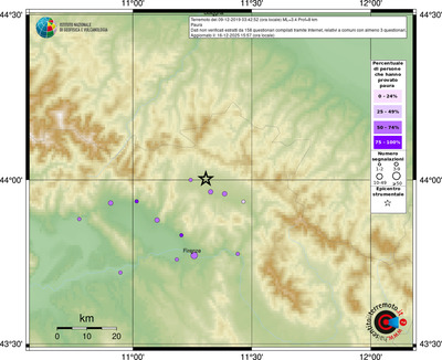Mappa comuni con almeno 3 questionari