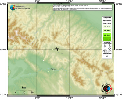 Mappa comuni con almeno 3 questionari